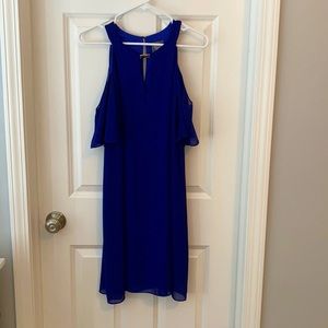 Vince Camuto cold shoulder dress